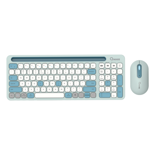 Qware Florence Draadloze Toetsenbord en Muis Set