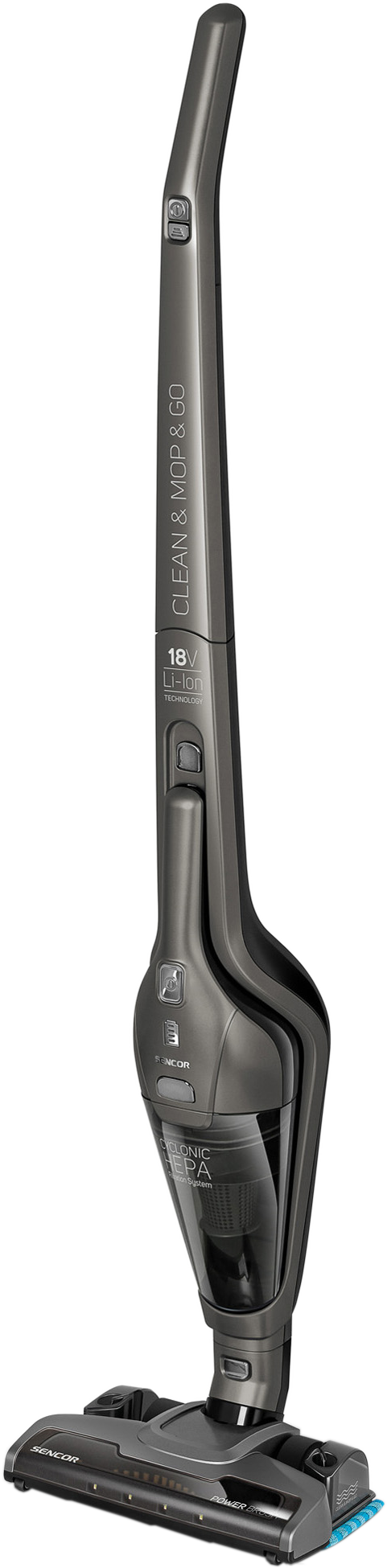 SENCOR SVC 0618TI 4in1 Állóporszívó, szürke