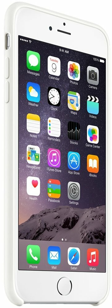 Pokrowiec APPLE iPhone 6 Plus Silicone Case Biały