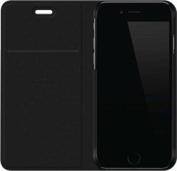 Etui HAMA Black Rock Material Pure Booklet Case do Apple iPhone 7 Czarny