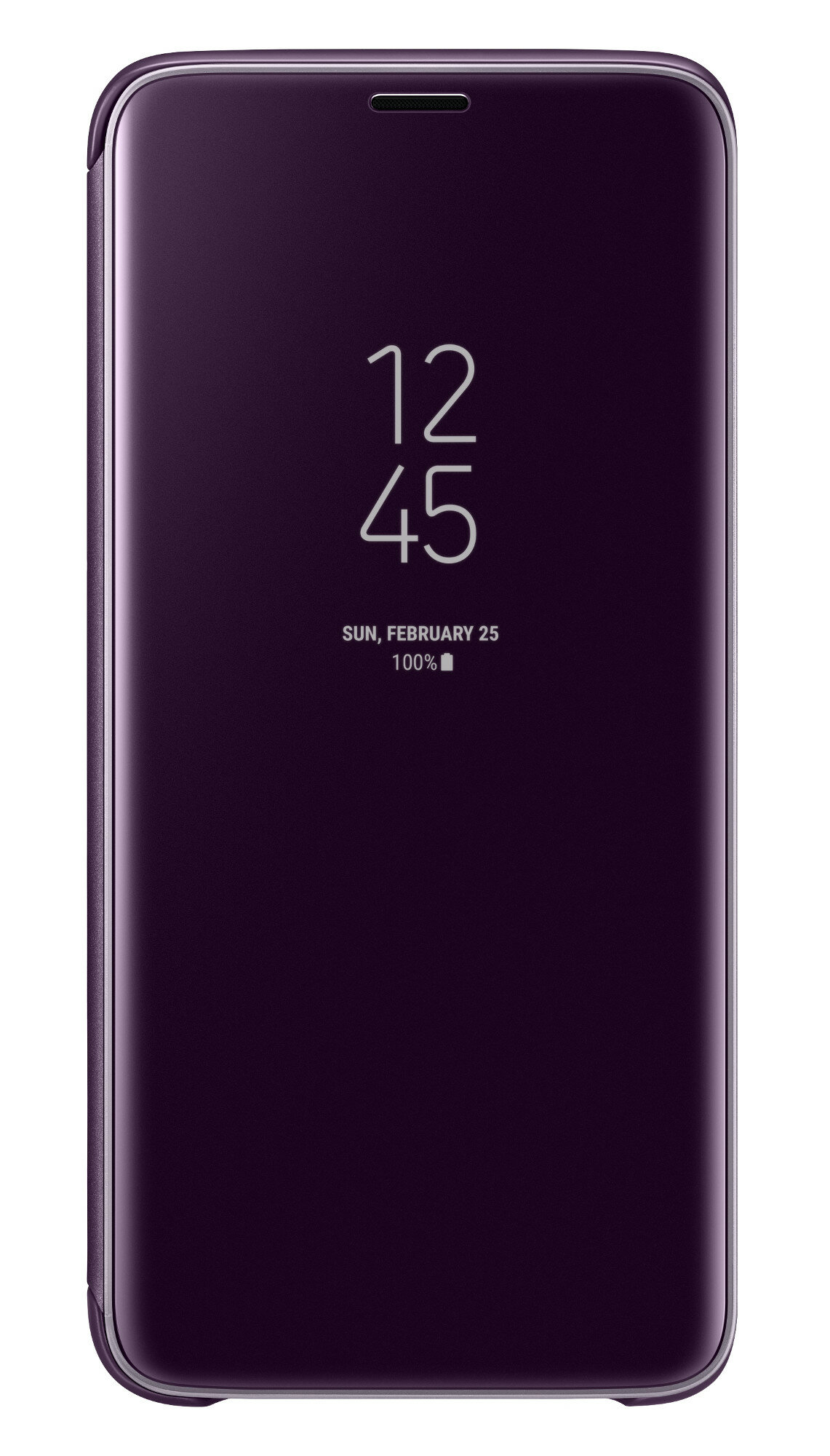 Etui SAMSUNG Clear View Standing Cover do Galaxy S9 Fioletowy EF-ZG960CVEGWW