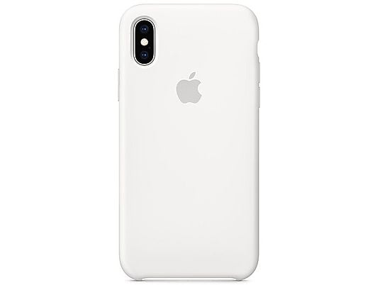 Silikonowe etui APPLE iPhone XS Biały MRW82ZM/A