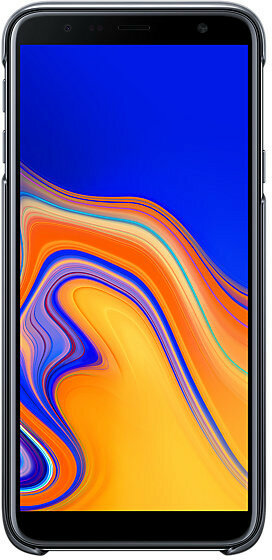 Etui SAMSUNG Gradation do Galaxy J4+ Czarny EF-AJ415CBEGWW