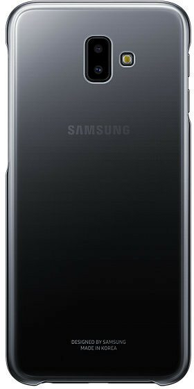 Etui SAMSUNG Gradation do Galaxy J6+ Czarny EF-AJ610CBEGWW