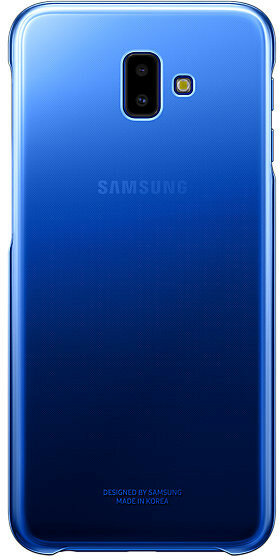 Etui SAMSUNG Gradation do Galaxy J6+ Niebieski EF-AJ610CLEGWW