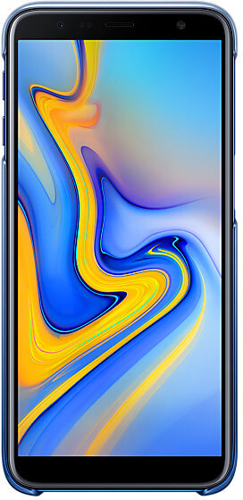 Etui SAMSUNG Gradation do Galaxy J6+ Niebieski EF-AJ610CLEGWW