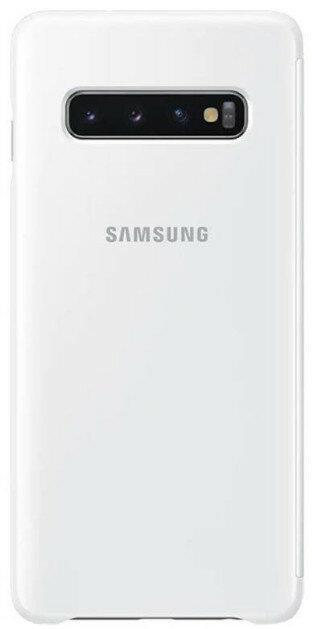 Etui SAMSUNG Clear View Cover do Galaxy S10 Biały EF-ZG973CWEGWW
