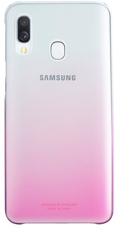 Etui SAMSUNG Gradation Cover do Samsung Galaxy A40 Różowy EF-AA405CPEGWW