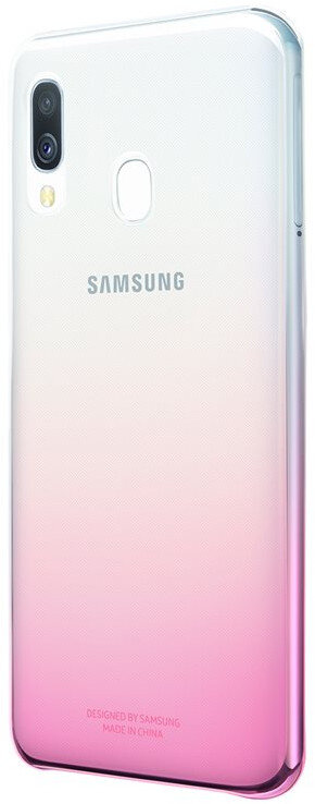 Etui SAMSUNG Gradation Cover do Samsung Galaxy A40 Różowy EF-AA405CPEGWW