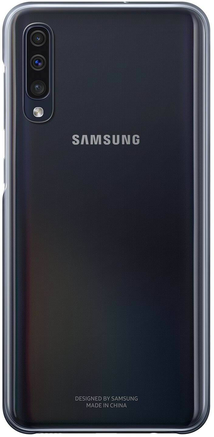Etui SAMSUNG Gradation do Galaxy A50 Czarny EF-AA505CBEGWW