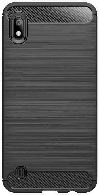 Etui WG Carbon do Samsung Galaxy A10 (2019) Czarny
