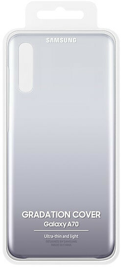 Etui SAMSUNG Gradation Cover do Samsung Galaxy A70 Czarny EF-AA705CBEGWW
