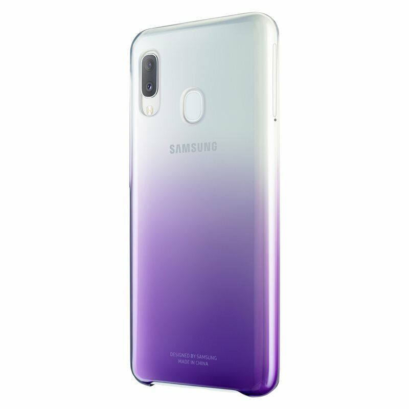 Etui SAMSUNG Gradation Cover do Samsung Galaxy A20e Fioletowy EF-AA202CVEGWW