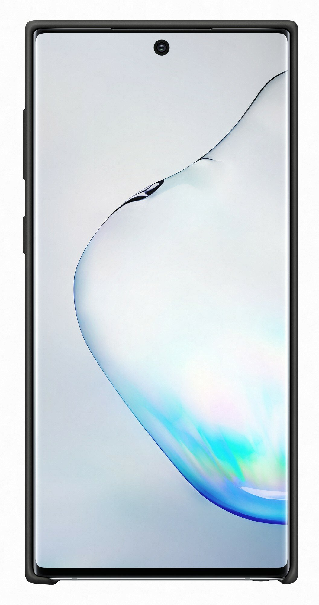 Etui na smartfon SAMSUNG Silicone Cover Galaxy Note 10 Czarny EF-PN970TBEGWW