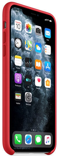 Silikonowe etui APPLE do iPhone 11 Pro Max (PRODUCT)RED Czerwony MWYV2ZM/A