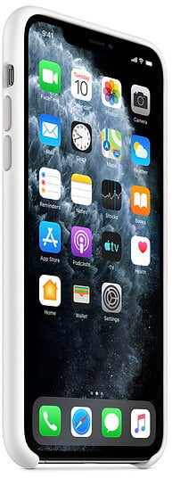 Silikonowe etui APPLE Silicone Case do iPhone 11 Pro Max Biały MWYX2ZM/A
