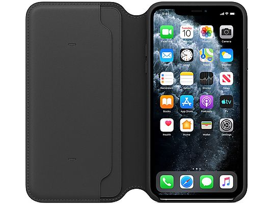 Etui APPLE Leather Folio do iPhone 11 Pro Czarny MX062ZM/A