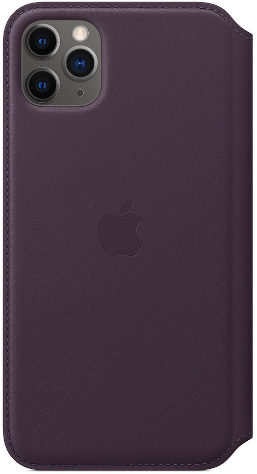 Etui APPLE Leather Folio do iPhone 11 Pro Śliwkowy MX072ZM/A