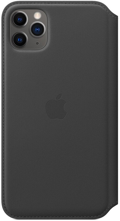 Etui APPLE Leather Folio do iPhone 11 Pro Max Czarny MX082ZM/A