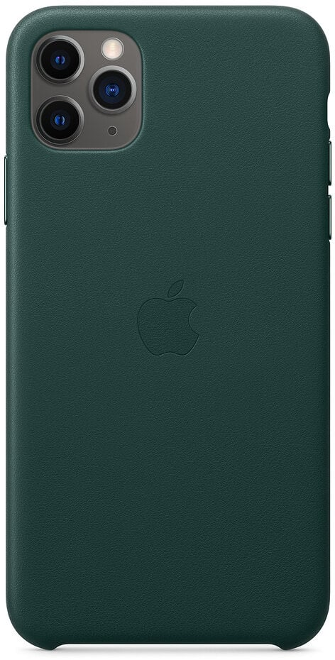 Etui APPLE Leather Case do iPhone 11 Pro Max Ciemnozielony MX0C2ZM/A