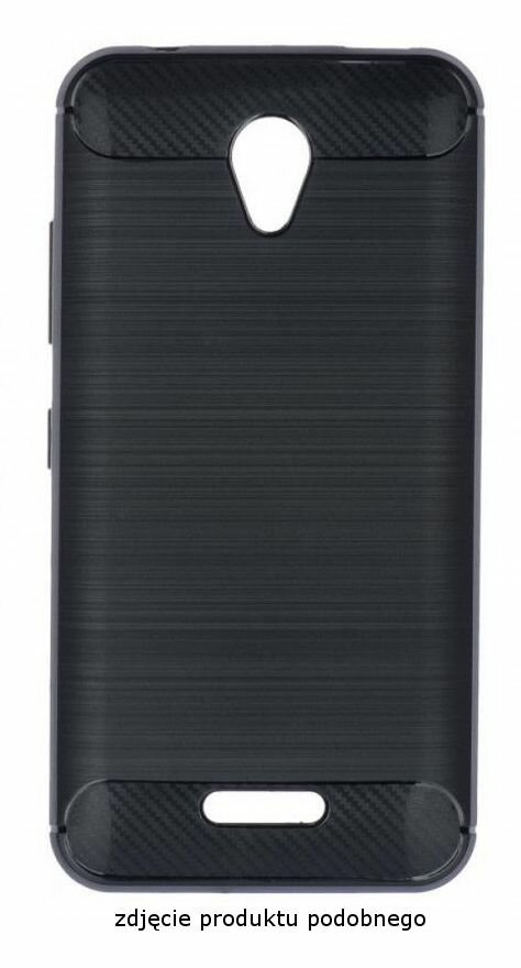 Etui na smartfon WG Carbon do Huawei Y5 (2019) Czarny