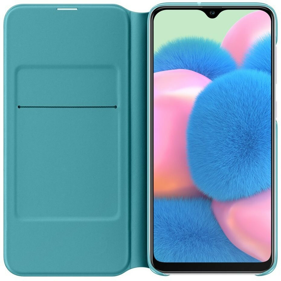 Etui SAMSUNG Wallet Cover do Galaxy A30s Biały EF-WA307PWEGWW