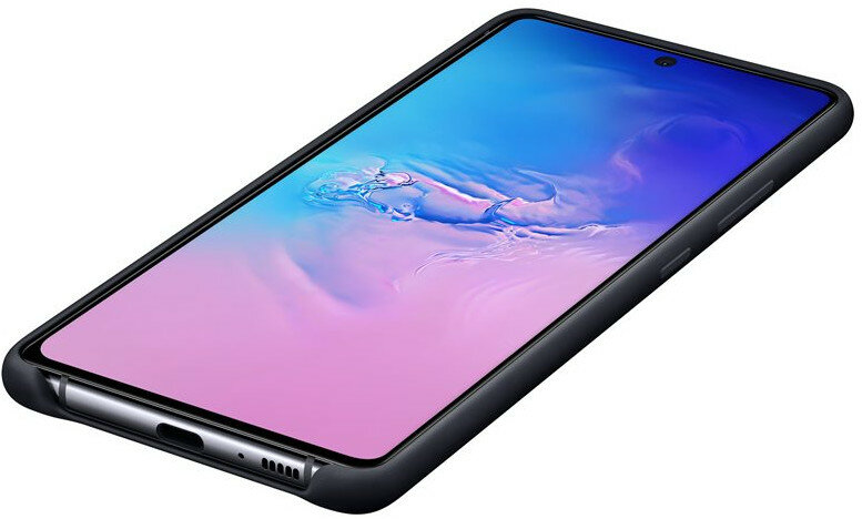 Etui SAMSUNG Silicone Cover do Galaxy S10 Lite Czarny EF-PG770TBEGEU