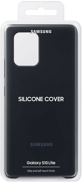 Etui SAMSUNG Silicone Cover do Galaxy S10 Lite Czarny EF-PG770TBEGEU