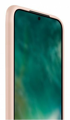 Etui na smartfon XQISIT Silicone do Samsung Galaxy S20 Różowy 38974