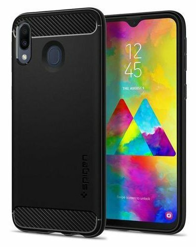 Etui SPIGEN Rugged Armor do Samsung Galaxy M20 Czarny