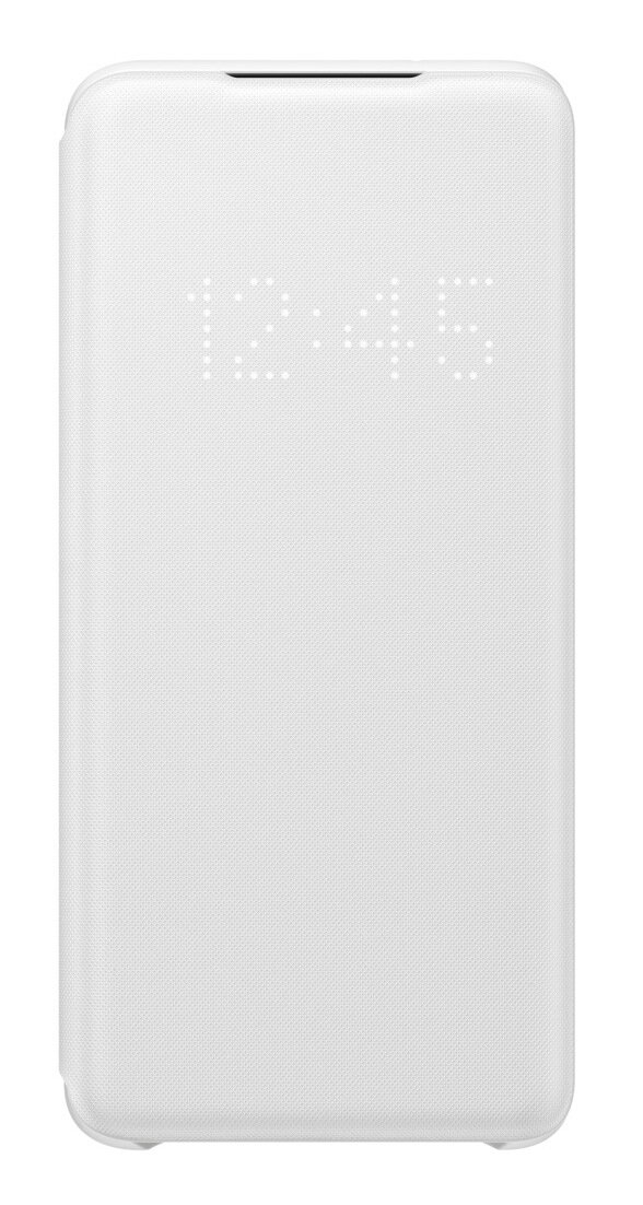 Etui SAMSUNG LED View Cover do Galaxy S20 Biały EF-NG980PWEGEU