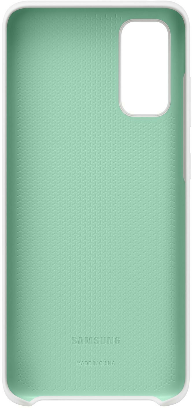 Etui SAMSUNG Silicone Cover do Galaxy S20 Biały EF-PG980TWEGEU