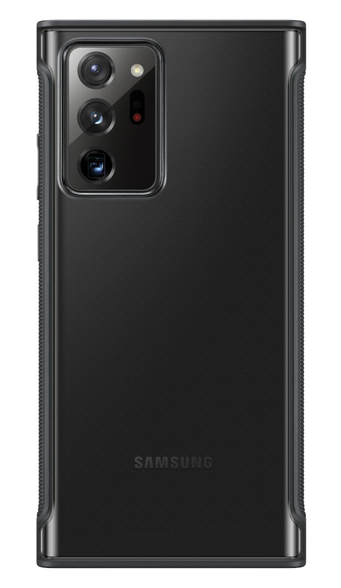 Etui SAMSUNG Clear Protective Cover do Galaxy Note 20 Ultra Czarny EF-GN985CBEGEU