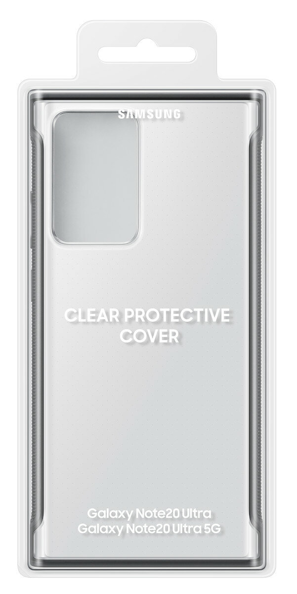 Etui SAMSUNG Clear Protective Cover do Galaxy Note 20 Ultra Czarny EF-GN985CBEGEU