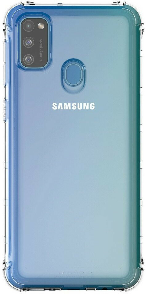 Etui SAMSUNG M Cover do Galaxy M21 Przeżroczysty GP-FPM215KDATW
