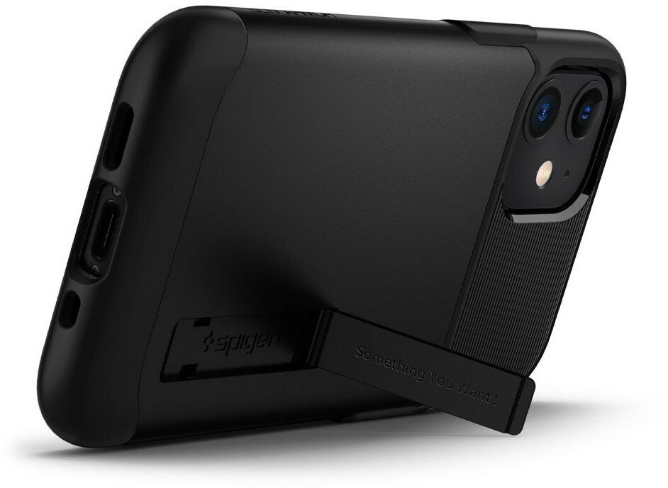 Etui SPIGEN Slim Armor do Apple iPhone 12 mini Czarny
