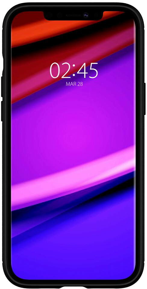 Etui SPIGEN Rugged Armor do Apple iPhone 12 Pro Max Czarny matowy