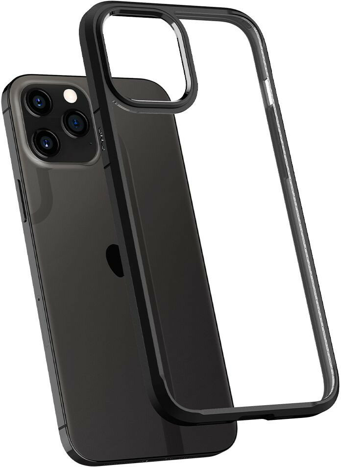 Etui SPIGEN Ultra Hybrid do Apple iPhone 12 Pro Max Czarny