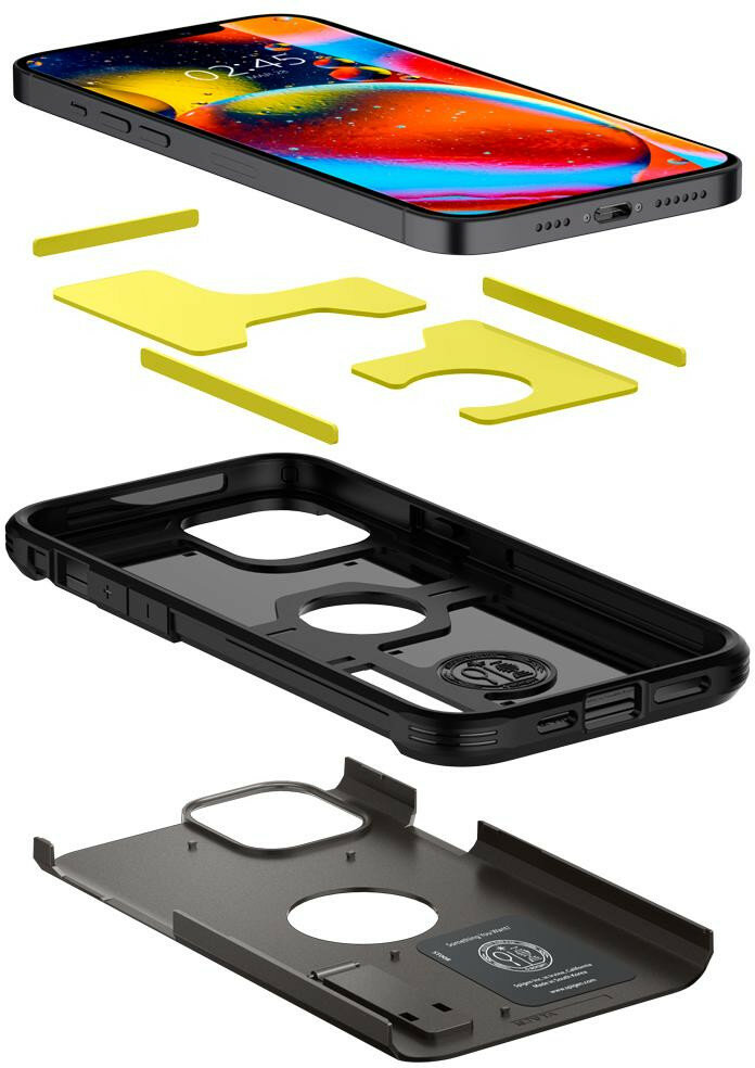 Etui SPIGEN Tough Armor do iPhone 12 Pro Max Szary