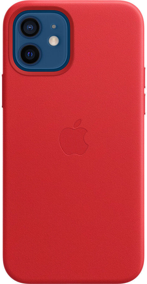 Skórzane etui z MagSafe APPLE do iPhone 12/iPhone 12 Pro (PRODUCT) RED MHKD3ZM/A