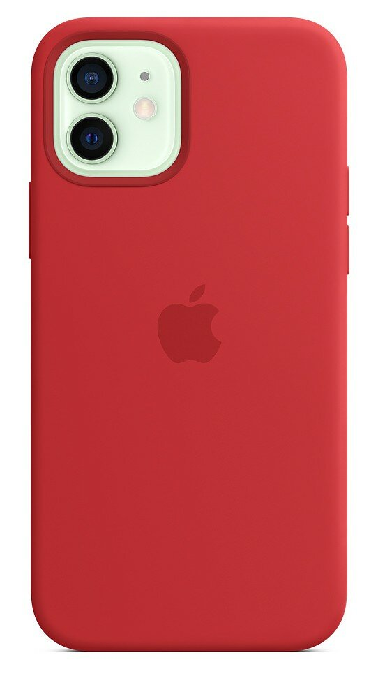 Silikonowe etui APPLE z MagSafe do iPhone’a 12/12 Pro (PRODUCT)RED MHL63ZM/A