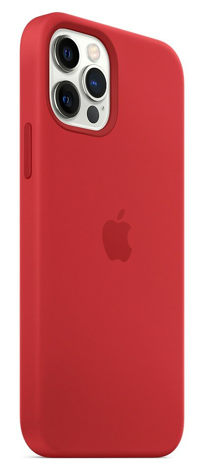 Silikonowe etui APPLE z MagSafe do iPhone’a 12/12 Pro (PRODUCT)RED MHL63ZM/A