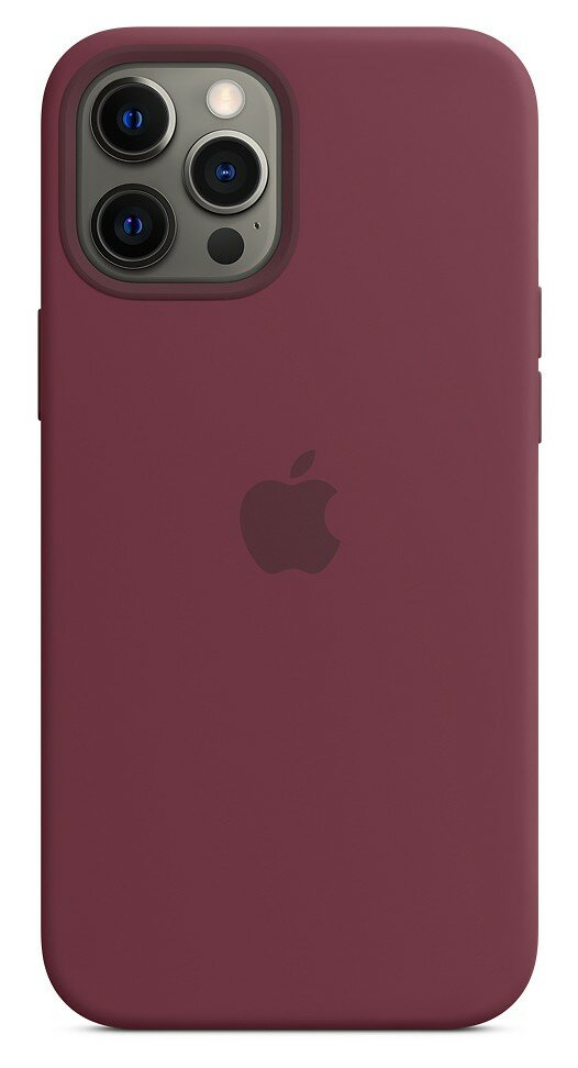 Silikonowe etui APPLE z MagSafe do iPhone’a 12 Pro Max Dojrzała śliwka MHLA3ZM/A