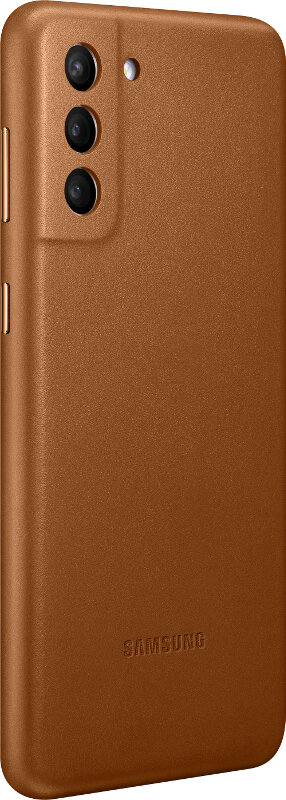 Etui SAMSUNG Leather Cover do Samsung Galaxy S21 Plus Brązowy EF-VG996LAEGWW