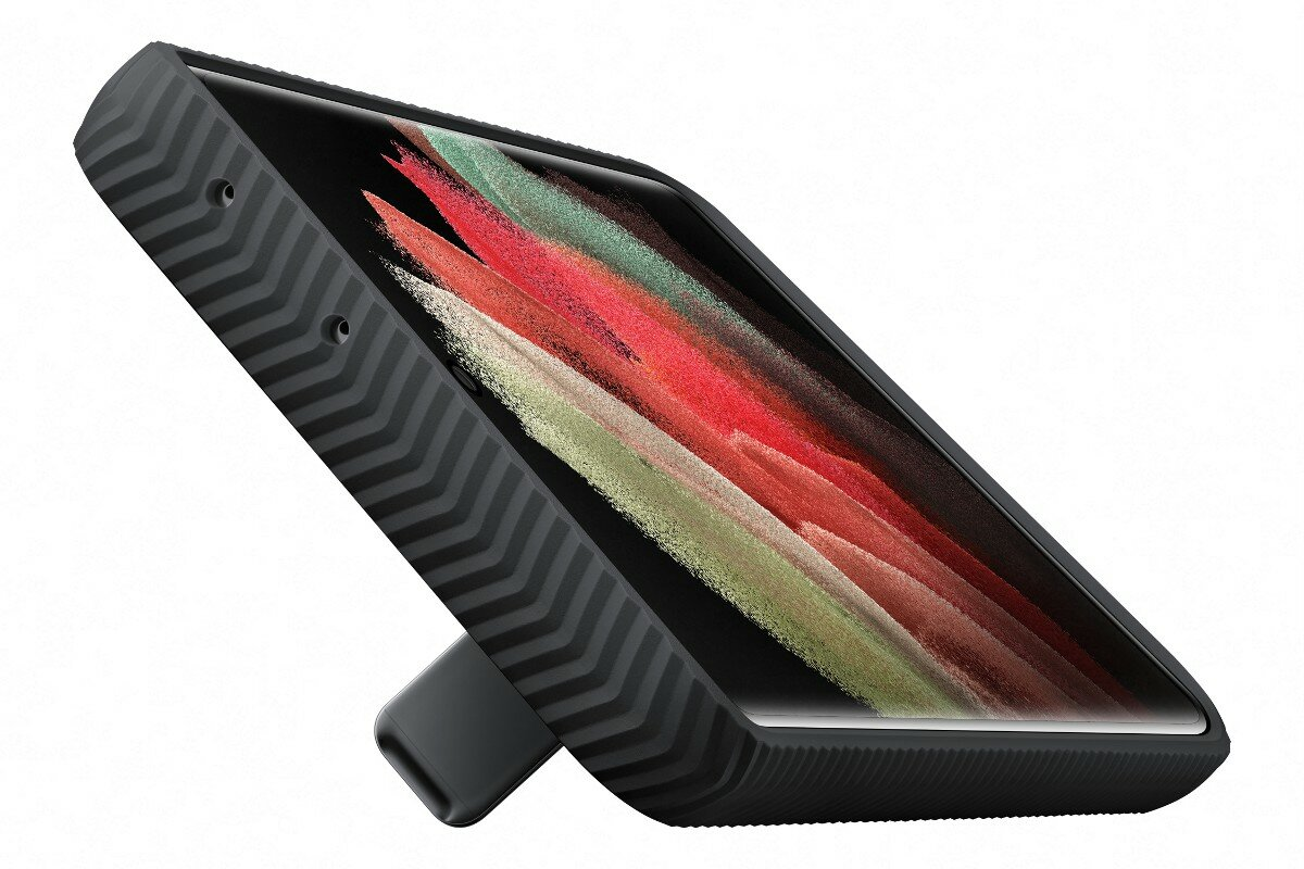 Etui SAMSUNG Protective Standing Cover do Galaxy S21 Ultra Czarny EF-RG998CBEGWW