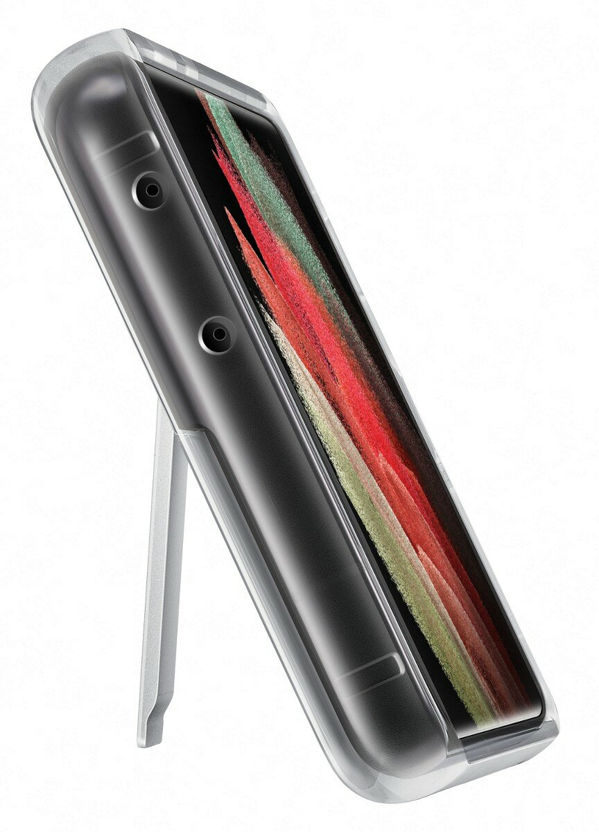 Etui SAMSUNG Clear Standing Cover do Galaxy S21 Ultra EF-JG998CTEGWW