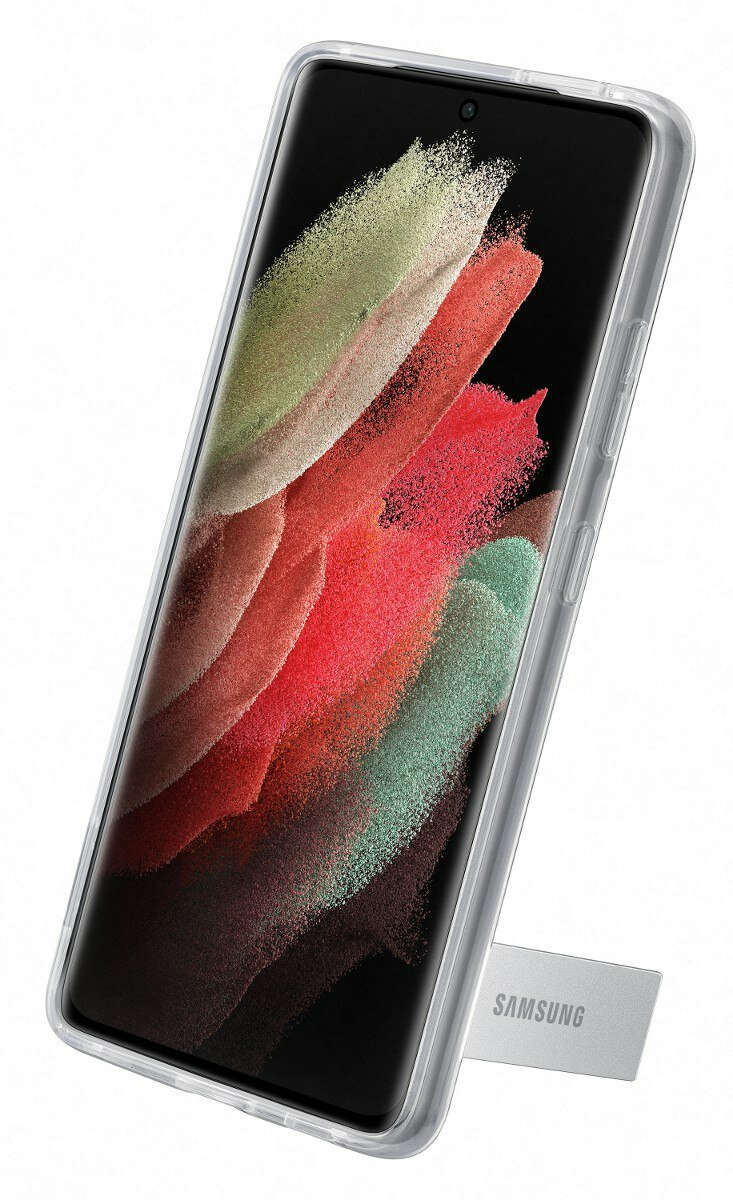 Etui SAMSUNG Clear Standing Cover do Galaxy S21 Ultra EF-JG998CTEGWW