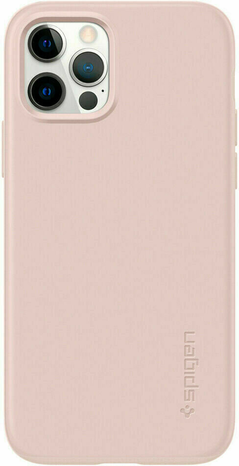 Etui SPIGEN Thin Fit do Apple iPhone 12/iPhone 12 Pro Różowy