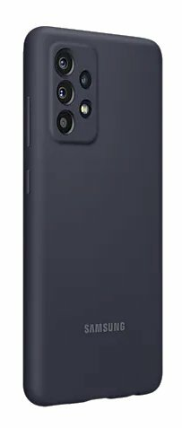 Etui SAMSUNG Silicone Cover dla Galaxy A52 Czarny EF-PA525TBEGWW