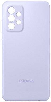 Etui SAMSUNG Silicone Cover do Galaxy A52 Fioletowy EF-PA525TVEGWW